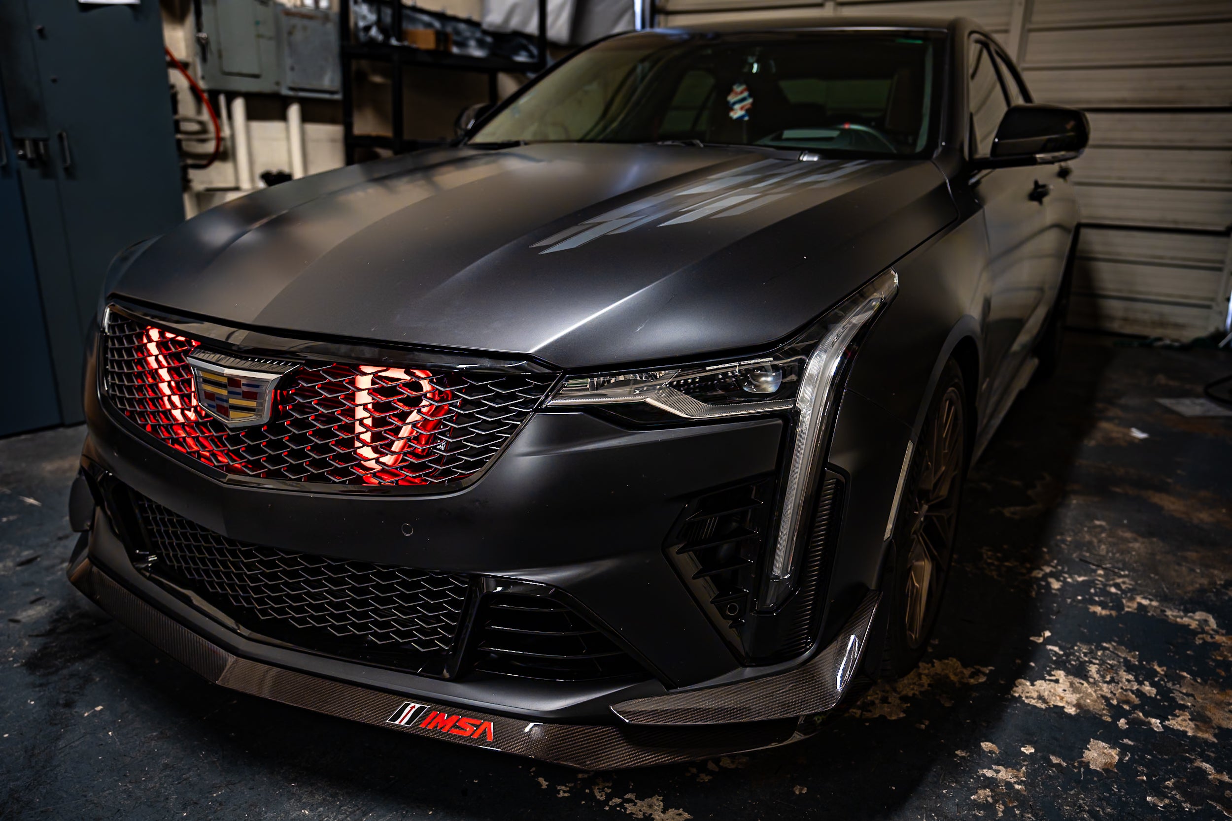 2022+ Cadillac CT4-V Blackwing and CT5-V Blackwing BIG MOUTH LIT KIT | LIT Flares and Controller Only