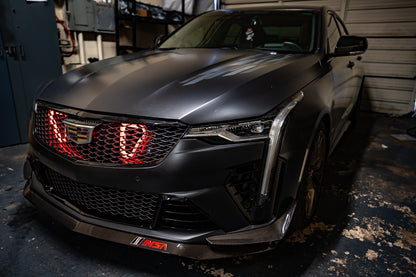 2022+ Cadillac CT4-V Blackwing Dual BIG MOUTH LIT KIT Ram Air Intake Snorkels