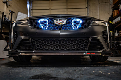 2022+ Cadillac CT4-V Blackwing Dual BIG MOUTH LIT KIT Ram Air Intake Snorkels