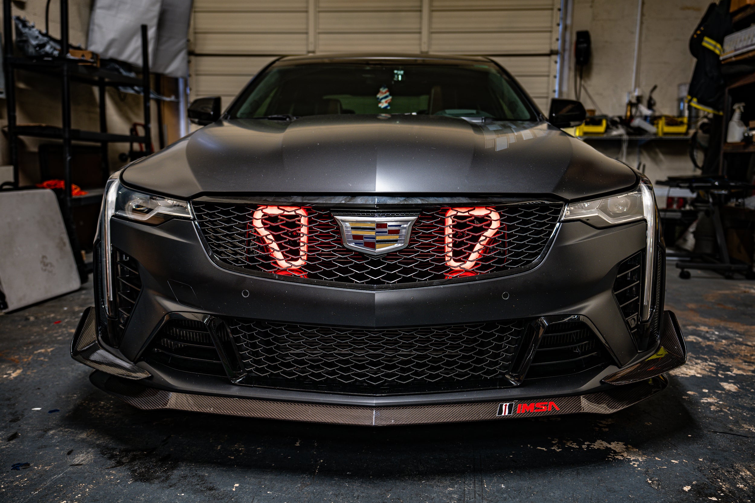 2022+ Cadillac CT4-V Blackwing and CT5-V Blackwing BIG MOUTH LIT KIT | LIT Flares and Controller Only