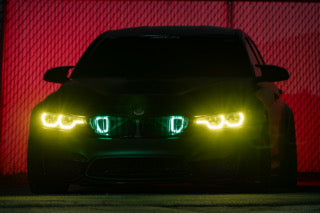 2014-2019 BMW M3 (F80) Dual BIG MOUTH "LIT KIT" Ram Air Intake Snorkel