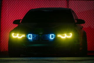 2014-2019 BMW M3 (F80) Dual BIG MOUTH "LIT KIT" Ram Air Intake Snorkel