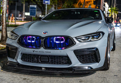 2020+ BMW M8 Competition (F91/F92/F93) Dual BIG MOUTH LIT KIT Ram Air Intake Snorkels