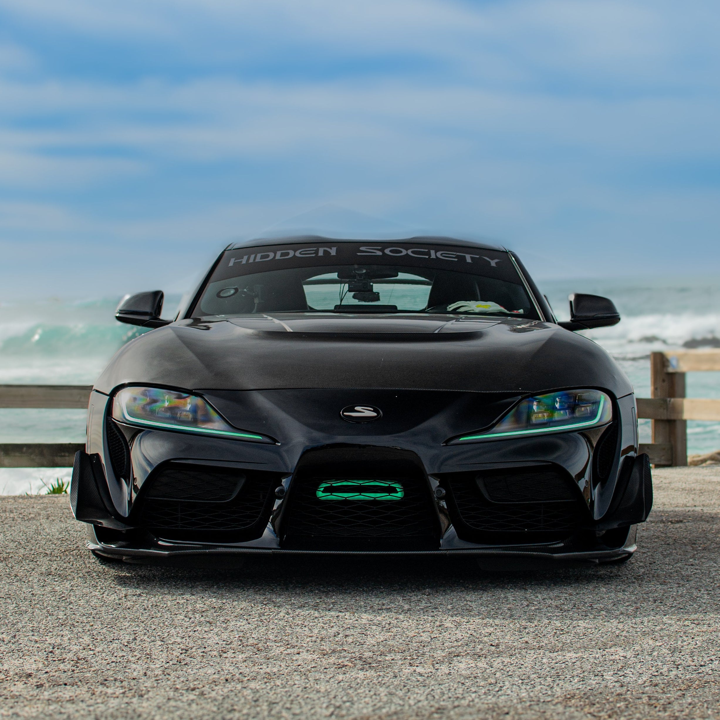 2020+ Toyota Supra MK5 BIG MOUTH LIT KIT Ram Air Intake Snorkel