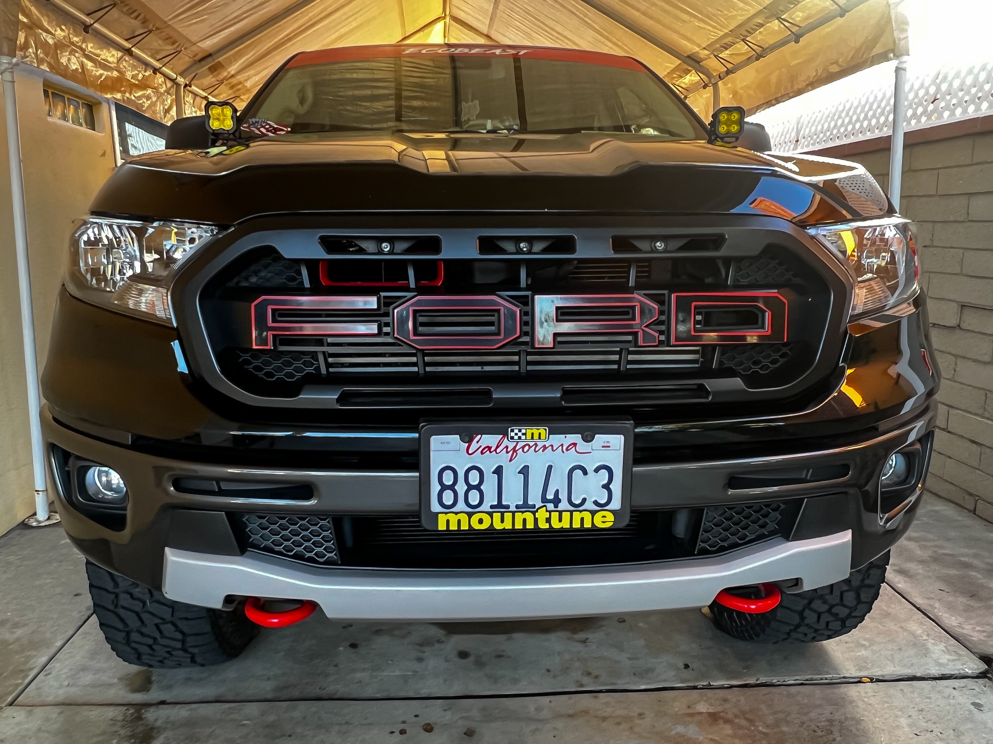 2019-2023 Ford Ranger and Tremor BIG MOUTH Ram Air Intake Snorkel