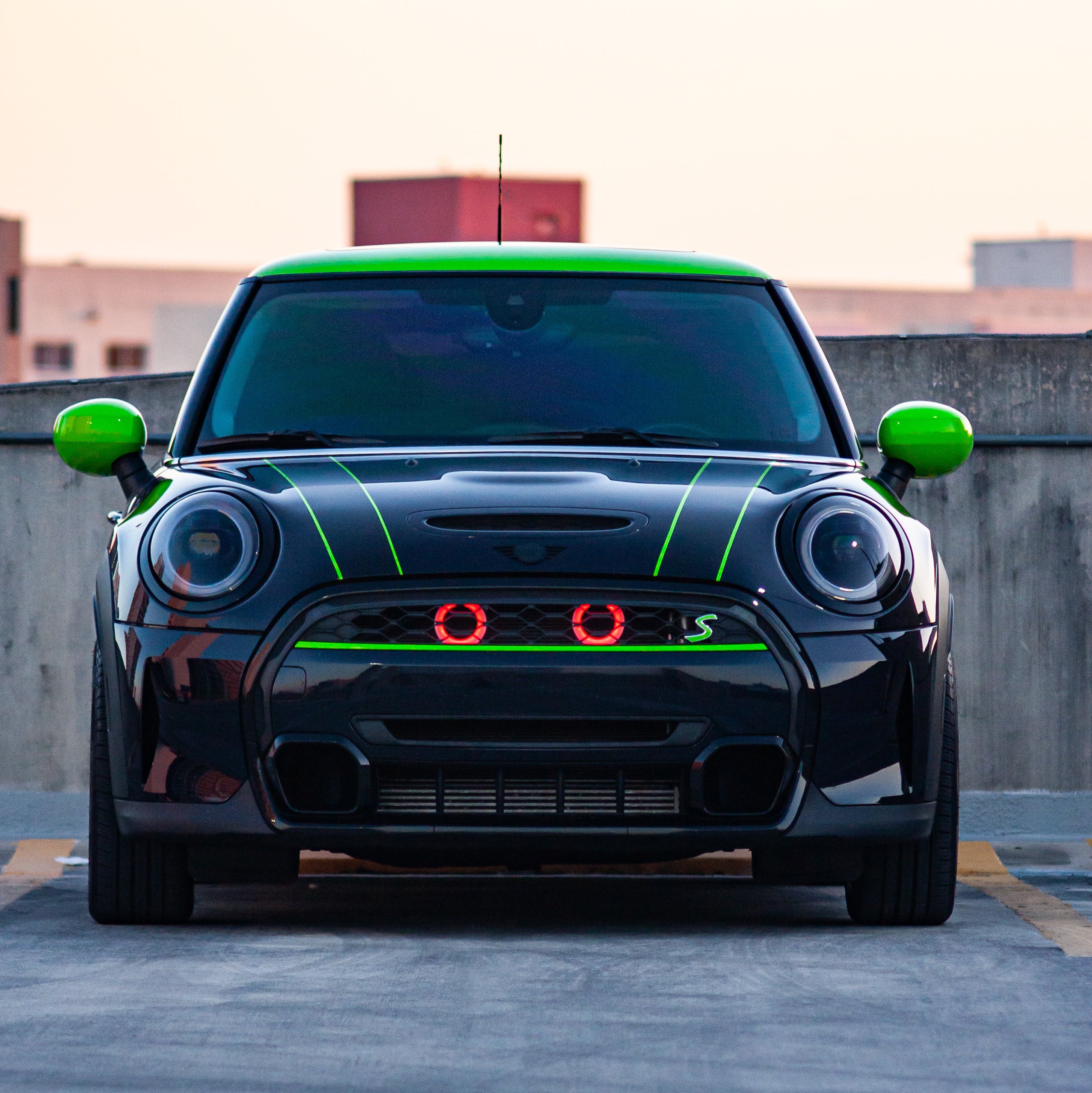 2014-2024 MINI Cooper S (F54/F55/F56/JCW GP) Dual BIG MOUTH LIT KIT Ram Air Intake Snorkels