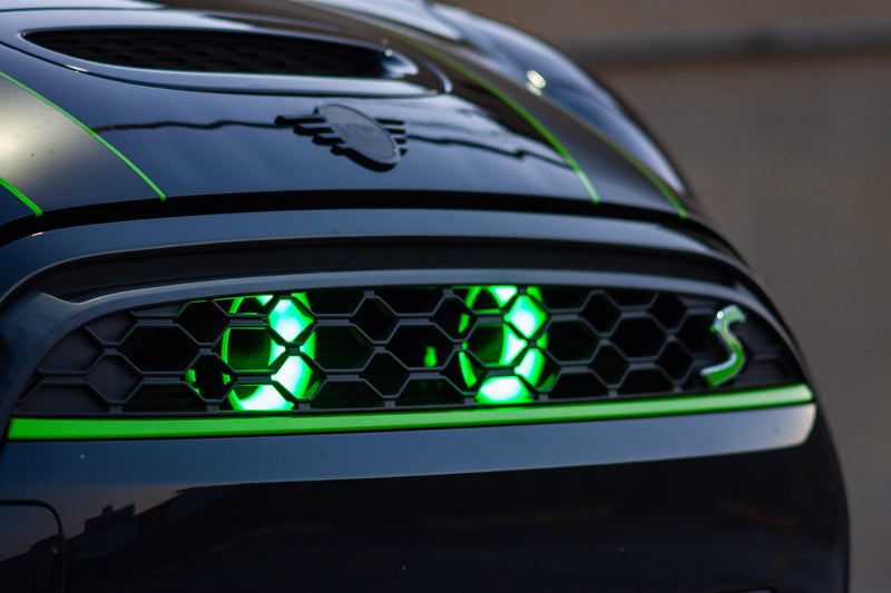 2014-2024 MINI Cooper S (F54/F55/F56/F60/JCW GP) Dual BIG MOUTH "LIT KIT" Ram Air Intake Snorkels