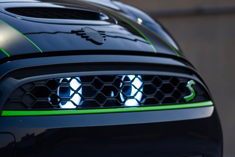 2014-2024 MINI Cooper S (F54/F55/F56/F60/JCW GP) Dual BIG MOUTH "LIT KIT" Ram Air Intake Snorkels