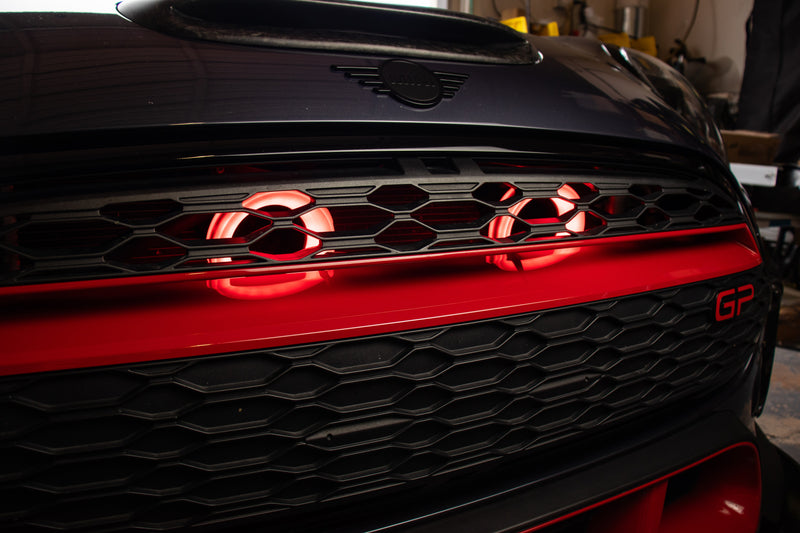2014-2024 MINI Cooper S (F54/F55/F56/F60/JCW GP) Dual BIG MOUTH "LIT KIT" Ram Air Intake Snorkels