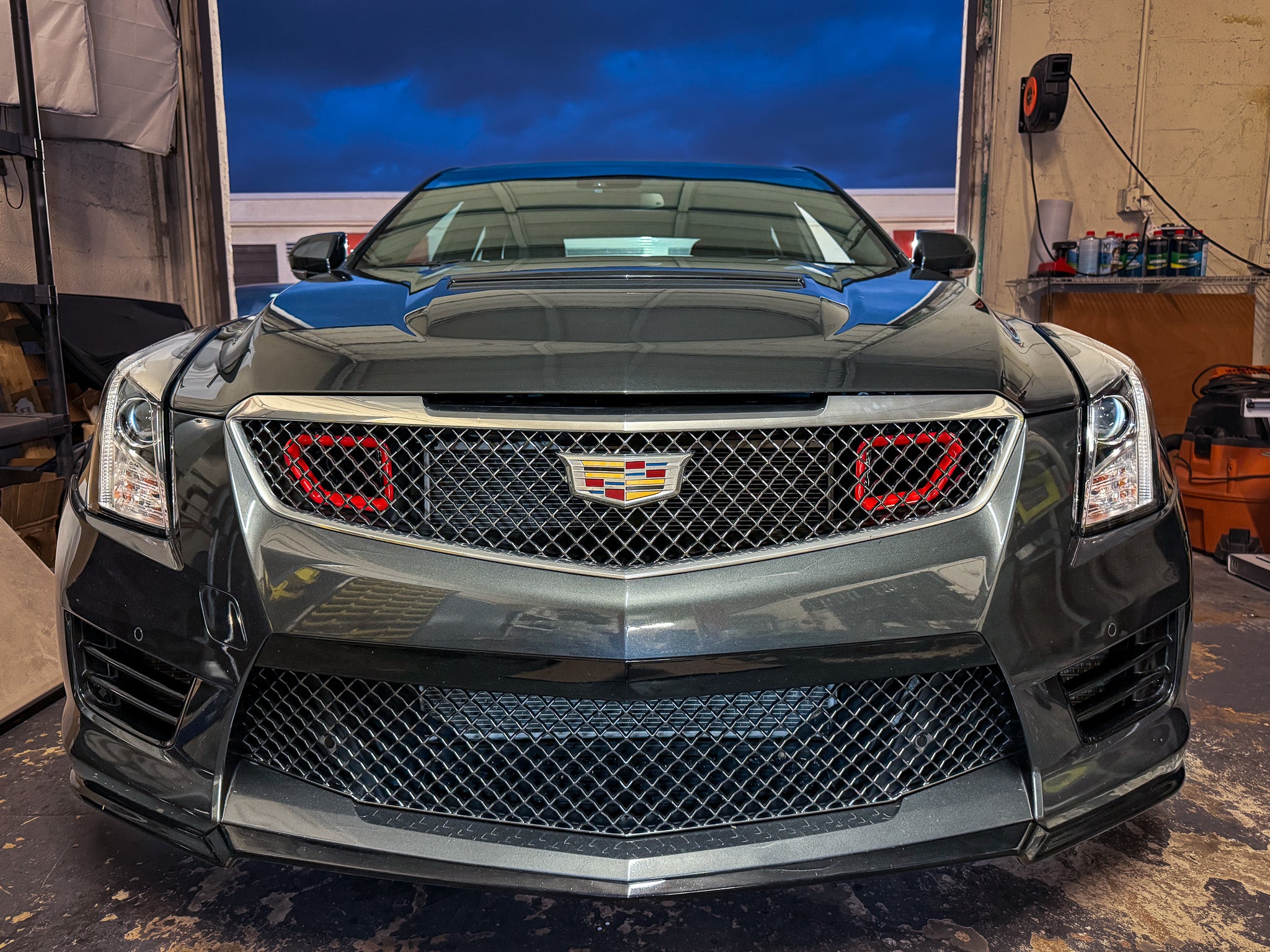 2016-2019 Cadillac ATS-V Dual BIG MOUTH Ram Air Intake Snorkels