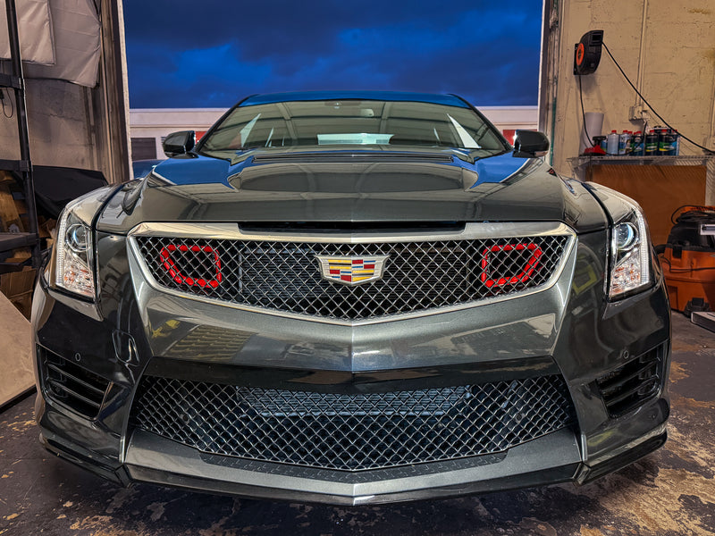 2016-2019 Cadillac ATS-V Dual BIG MOUTH Ram Air Intake Snorkel
