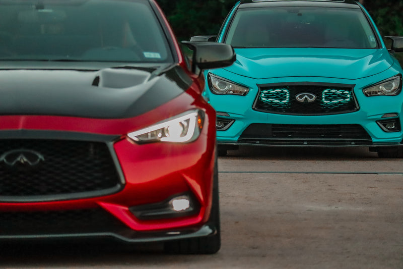 2014-2024 Infiniti Q50/60/RS BIG MOUTH "LIT KIT" | LIT Flares and Controller only