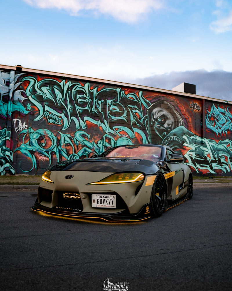 2020+ Toyota Supra MK5 BIG MOUTH "LIT KIT" Ram Air Intake Snorkel