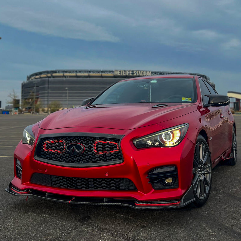 2014-2024 Infiniti Q50 BIG MOUTH "LIT KIT" Ram Air Intake Snorkels