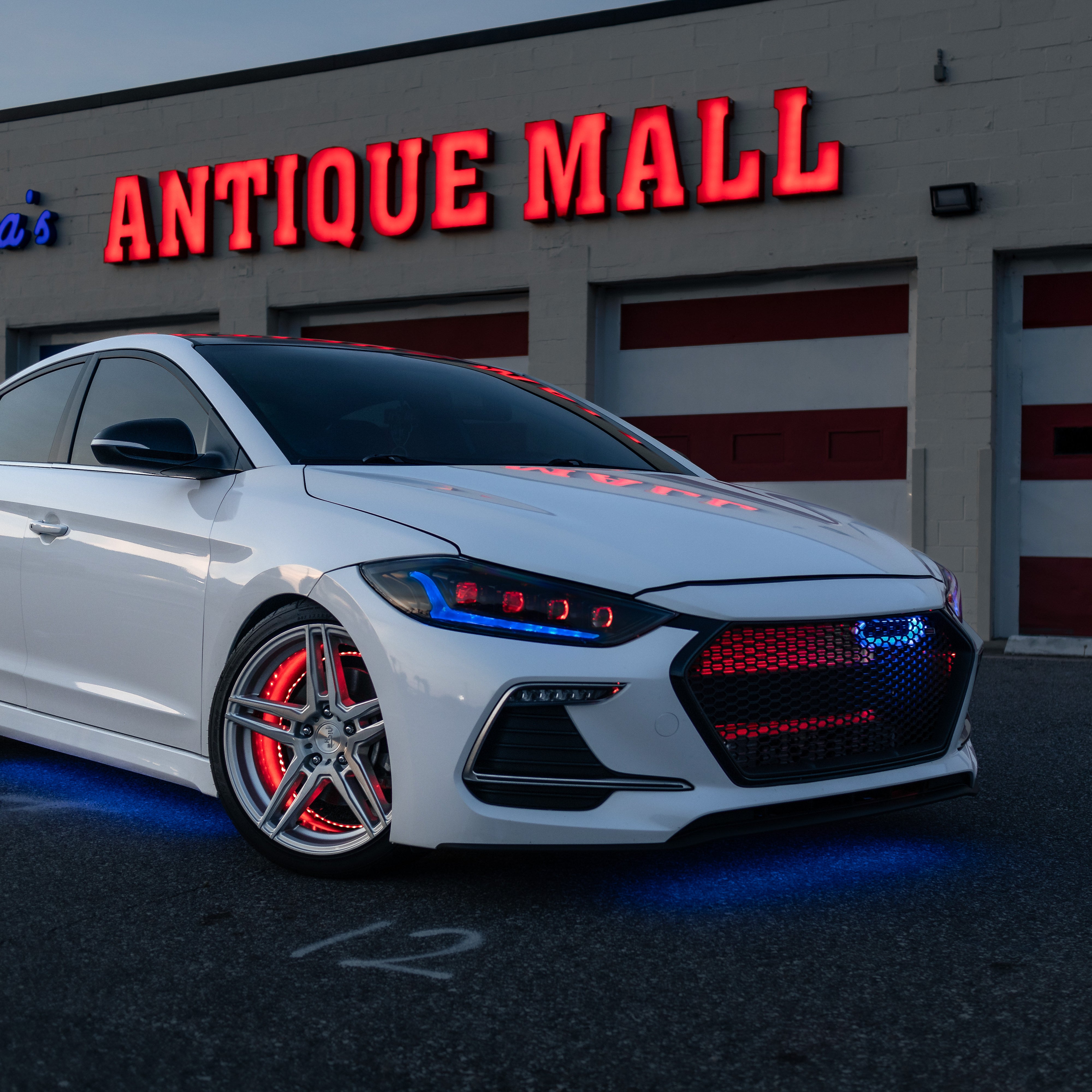 2017-2018 Hyundai Elantra Sport (Avante Sport, AD and Elantra SEL) BIG MOUTH LIT KIT Ram Air Intake Snorkel