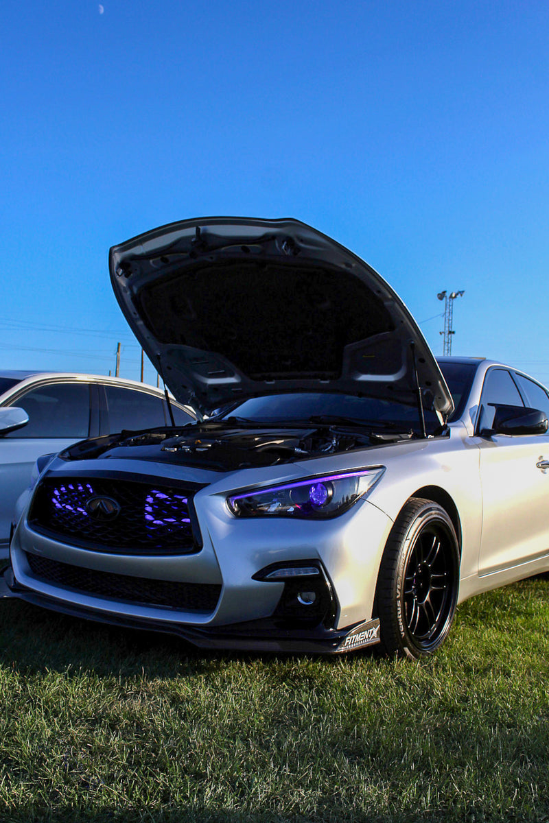 2014-2024 Infiniti Q50 BIG MOUTH "LIT KIT" Ram Air Intake Snorkels