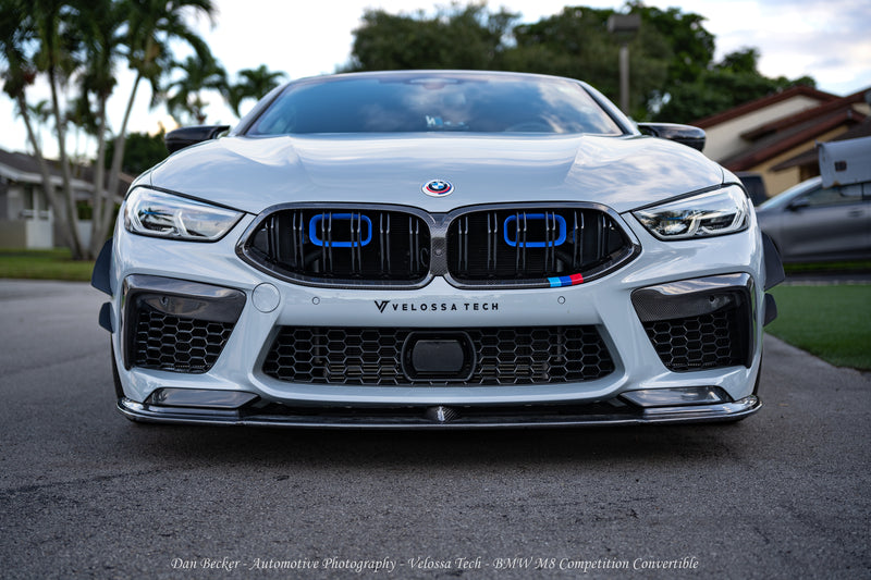2020+ BMW M8 Competition (F91/F92/F93) Dual BIG MOUTH Ram Air Intake Snorkel