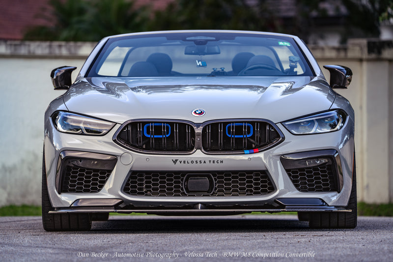 2020+ BMW M8 Competition (F91/F92/F93) Dual BIG MOUTH Ram Air Intake Snorkel