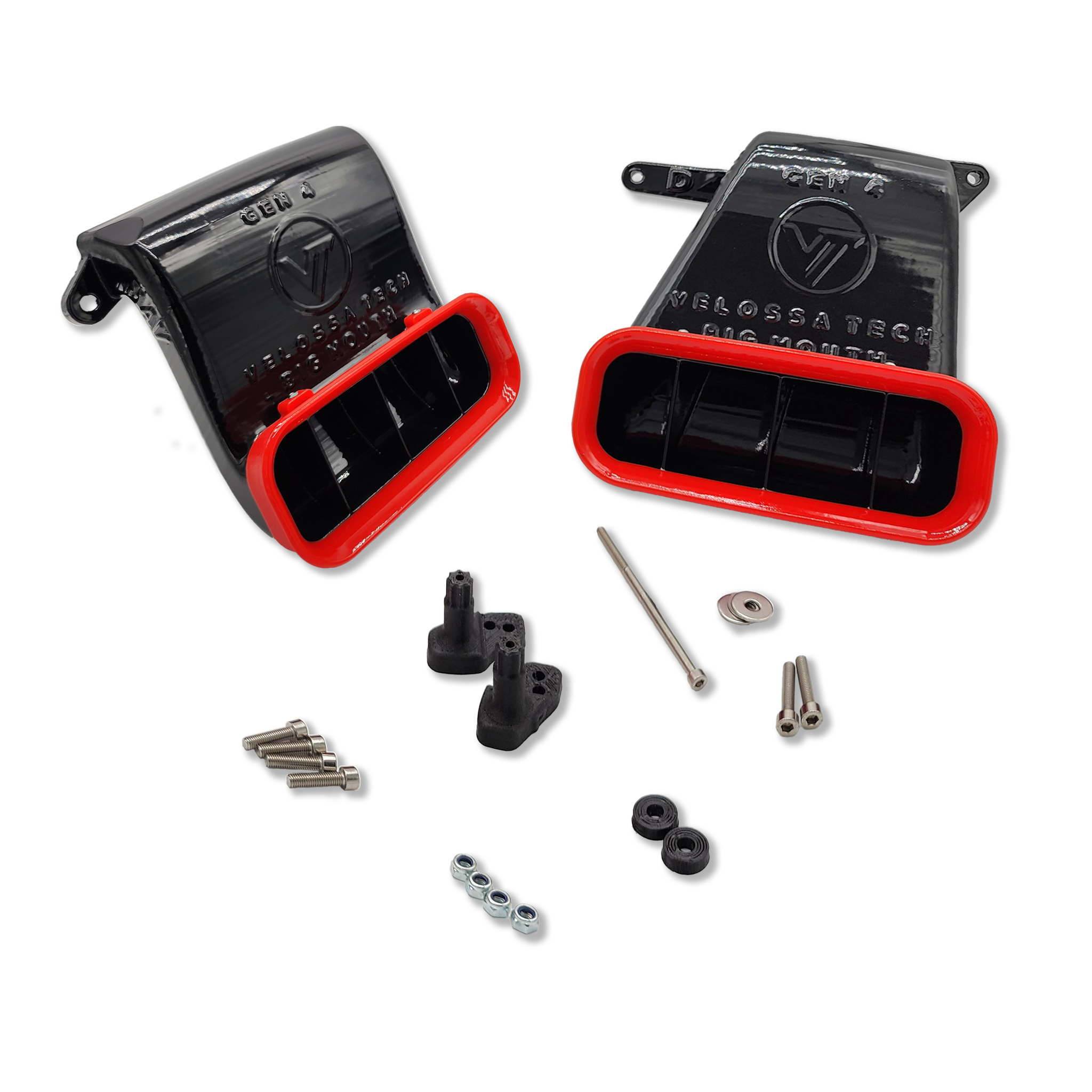 2022+ Ford Maverick (2.0L/2.5L Hybrid) Dual BIG MOUTH Ram Air Intake Snorkels