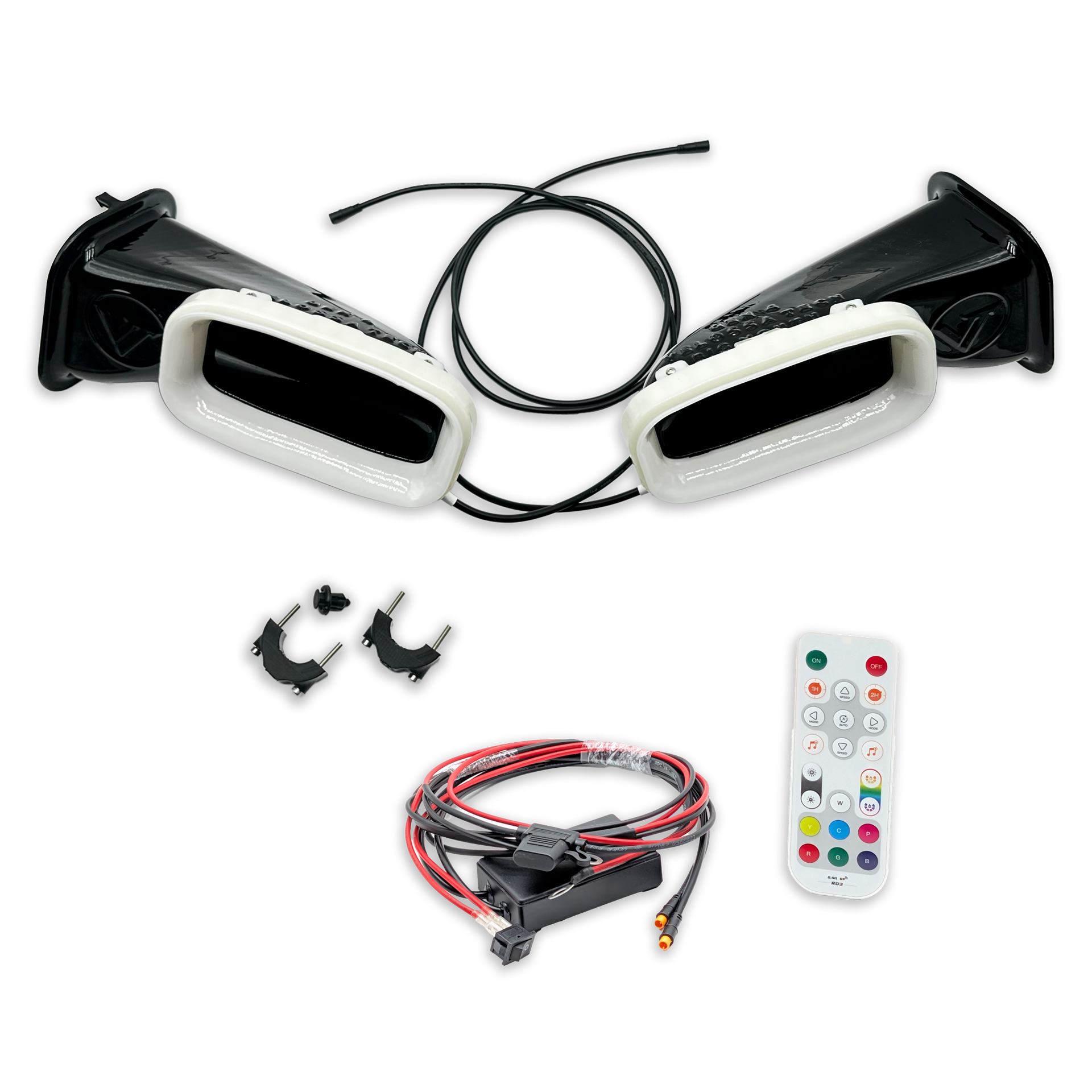 2022-2024 BMW X3 M40i (G01, LCI) Dual BIG MOUTH LIT KIT Ram Air