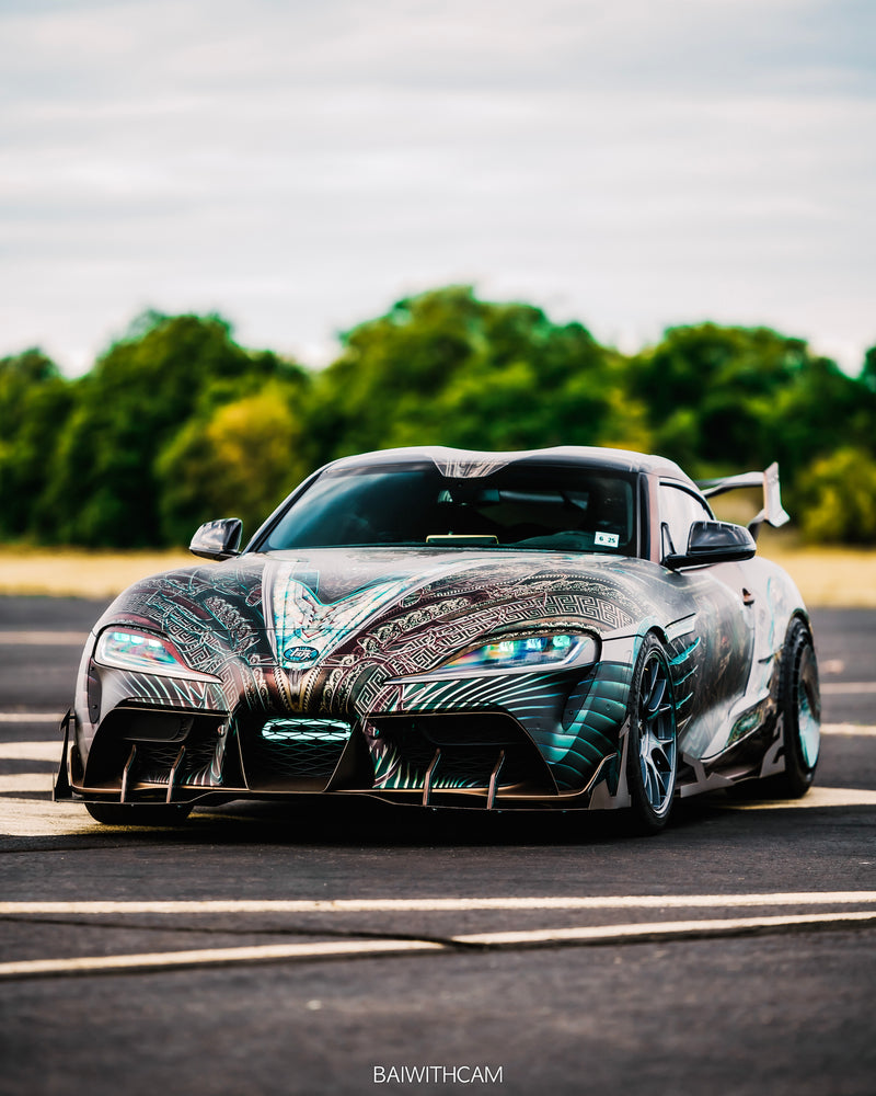 2020+ Toyota Supra MK5 BIG MOUTH "LIT KIT" Ram Air Intake Snorkel