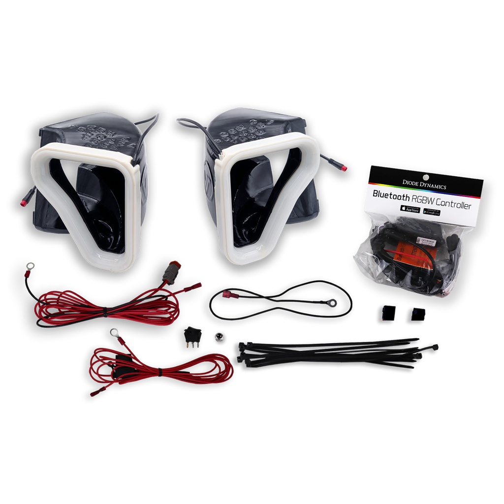 2022+ Cadillac CT4V Blackwing Dual BIG MOUTH "LIT KIT" Ram Air Intake