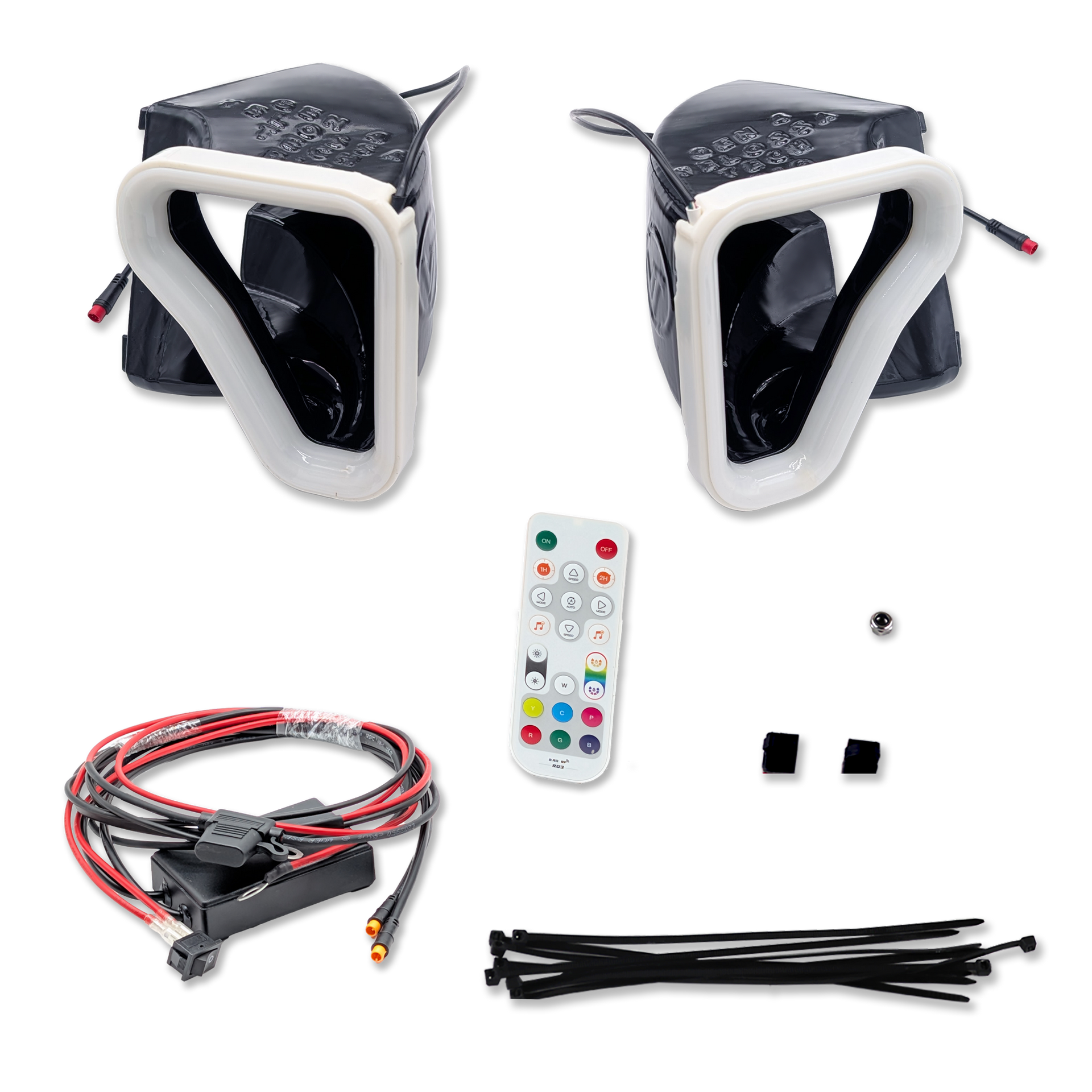 2022+ Cadillac CT4-V Blackwing Dual BIG MOUTH LIT KIT Ram Air