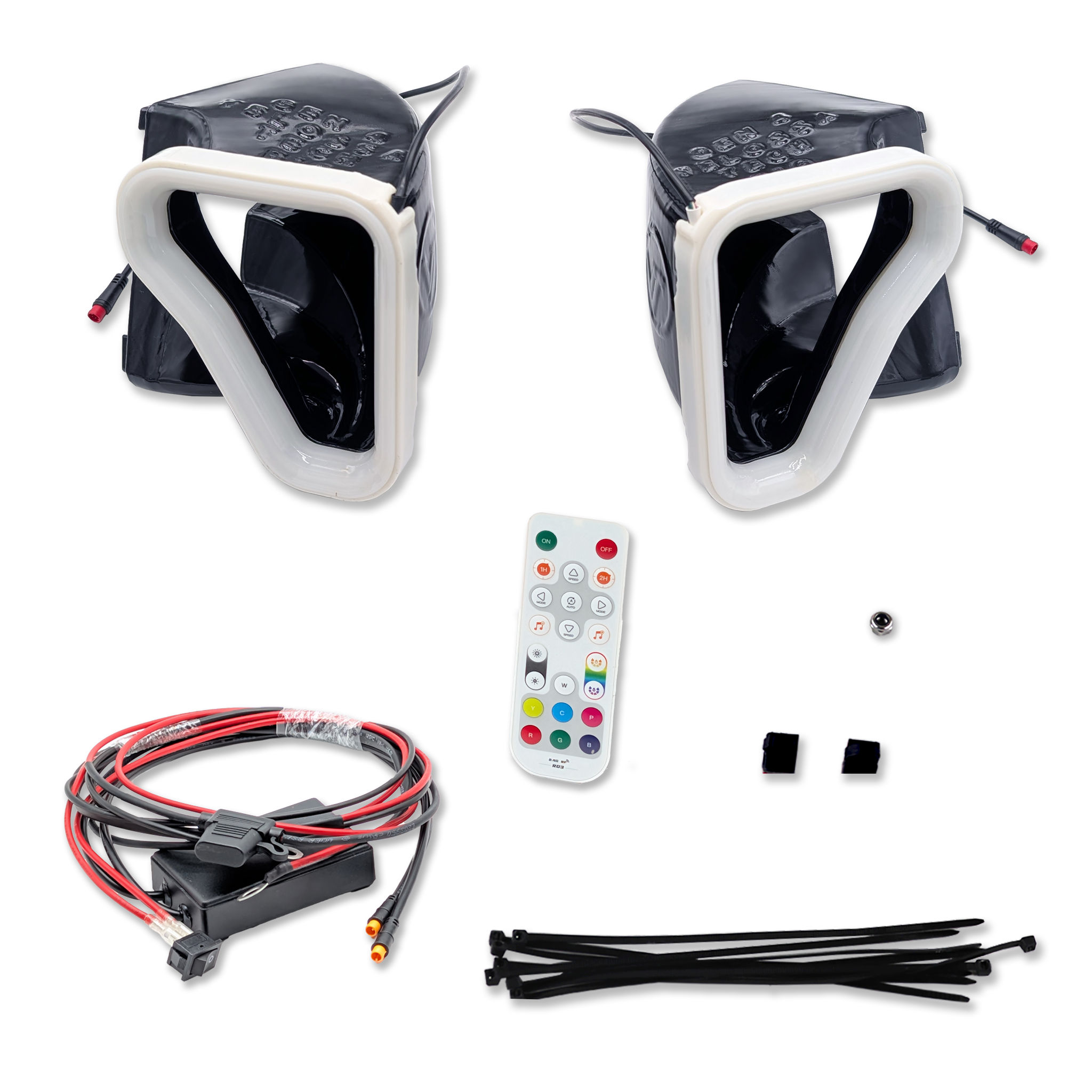2022+ Cadillac CT5-V Blackwing Dual BIG MOUTH LIT KIT Ram Air Intake Snorkels