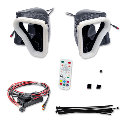 2022+ Cadillac CT4-V Blackwing Dual BIG MOUTH LIT KIT Ram Air Intake Snorkels