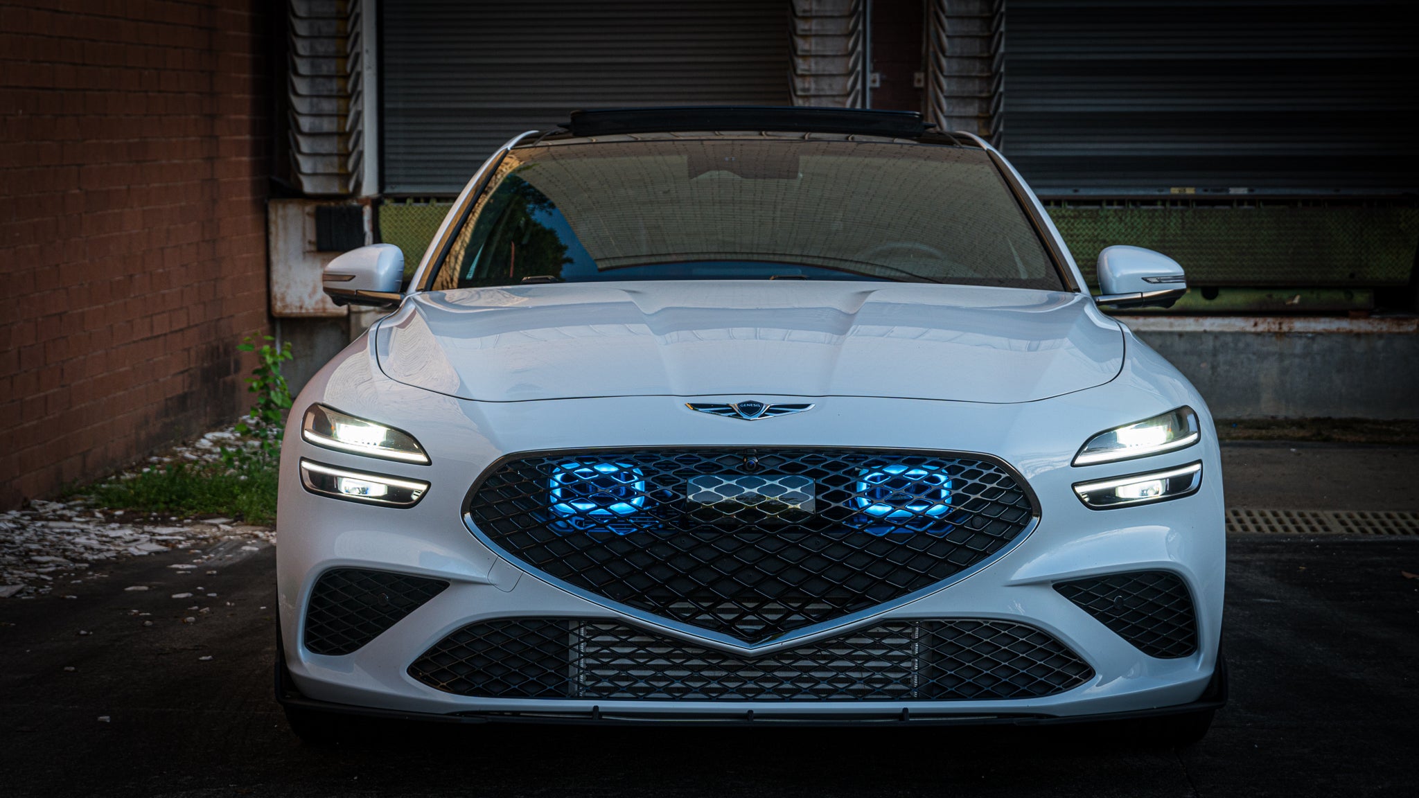 2022+ Genesis G70 3.3T Dual BIG MOUTH LIT KIT | LIT Flares and Controller Only