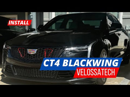 2022+ Cadillac CT4-V Blackwing Dual BIG MOUTH Ram Air Intake Snorkels