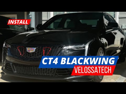 2022+ Cadillac CT4-V Blackwing Dual BIG MOUTH Ram Air Intake Snorkels