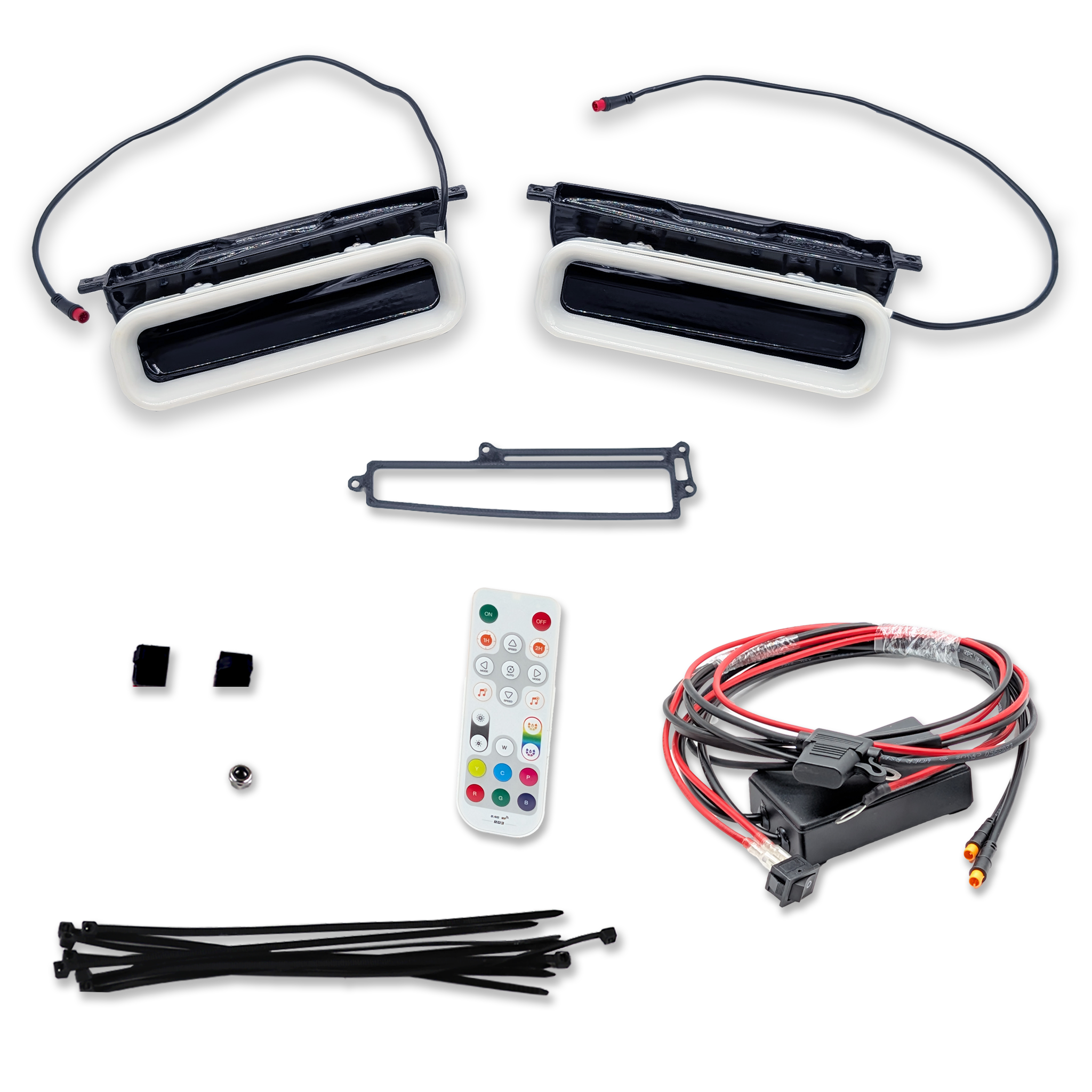 2012-2021 Volkswagen Golf GTI (MK7/MK7.5) Dual BIG MOUTH LIT KIT Ram Air Intake Snorkels