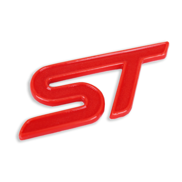 2013-2019+ Ford Focus / Fiesta ST Emblem "ST" - Front | Velossa Tech Design