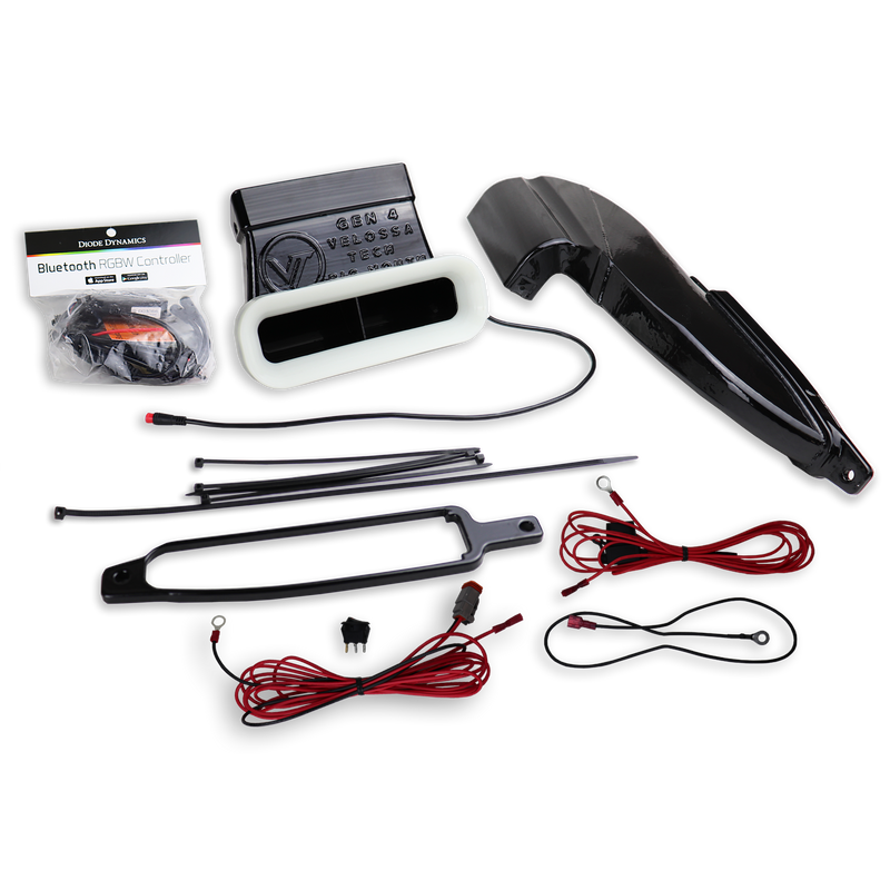 2013-2020 Ford Fusion BIG MOUTH "LIT KIT" Ram Air Intake Snorkel (1.5L/1.6L/2.0L EcoBoost/2.5L/Sport) | Velossa Tech Design