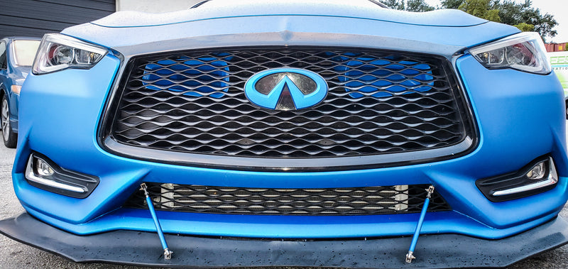 2016-2020+ Infiniti Q60 BIG MOUTH Ram Air Intake Snorkel | Velossa Tech Design