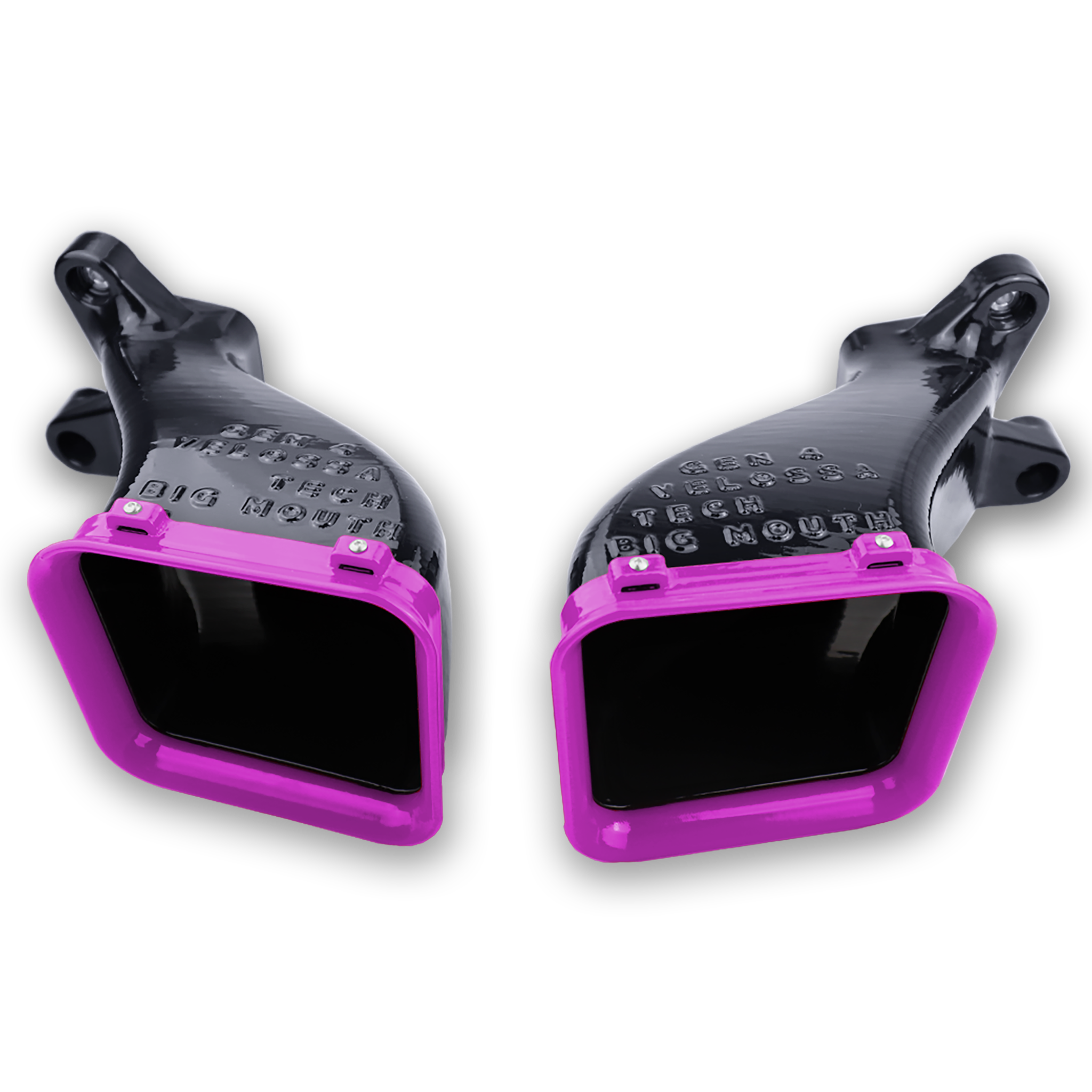 2017+ Genesis G80 3.3T Sport Dual BIG MOUTH Ram Air Intake Snorkels | Velossa Tech Design