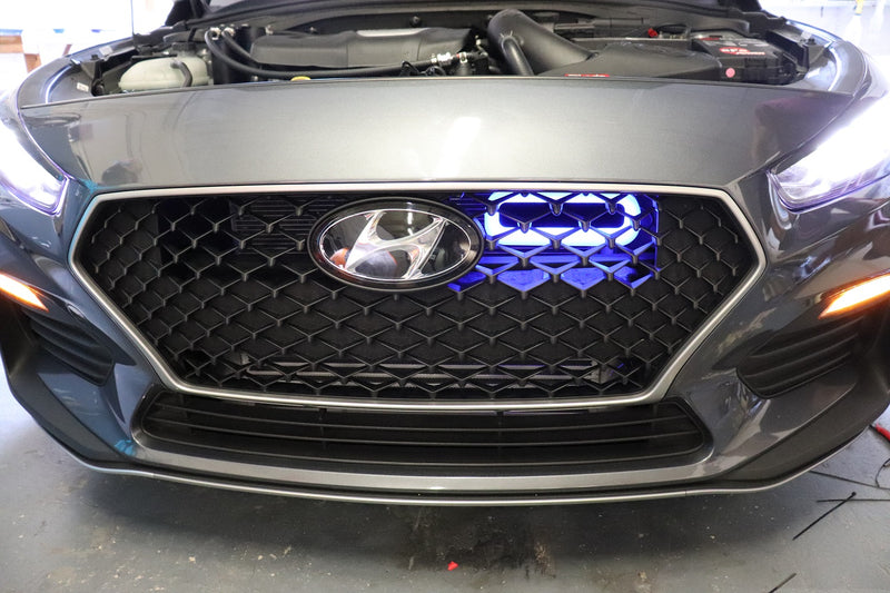2018-2019 Hyundai Elantra GT, GT Sport and N-Line BIG MOUTH "LIT KIT" Ram Air Intake Snorkel | Velossa Tech Design