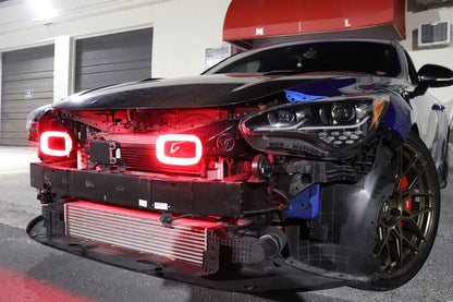 2018-2020+ Kia Stinger 3.3T Generation 4 Interchangeable BIG MOUTH "LIT KIT" | LIT Flares and Controller Only | Velossa Tech Design
