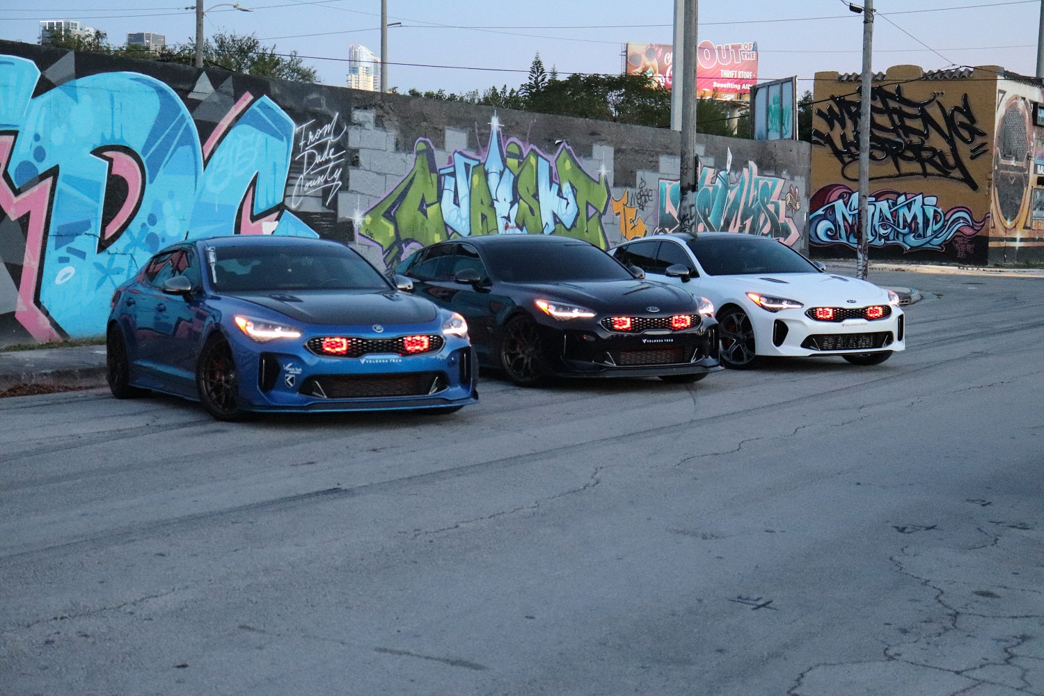 2018-2020+ Kia Stinger 3.3T Generation 4 Interchangeable BIG MOUTH "LIT KIT" | LIT Flares and Controller Only | Velossa Tech Design
