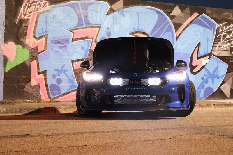 2018-2020+ Kia Stinger 3.3T Generation 4 Interchangeable BIG MOUTH "LIT KIT" | LIT Flares and Controller Only | Velossa Tech Design