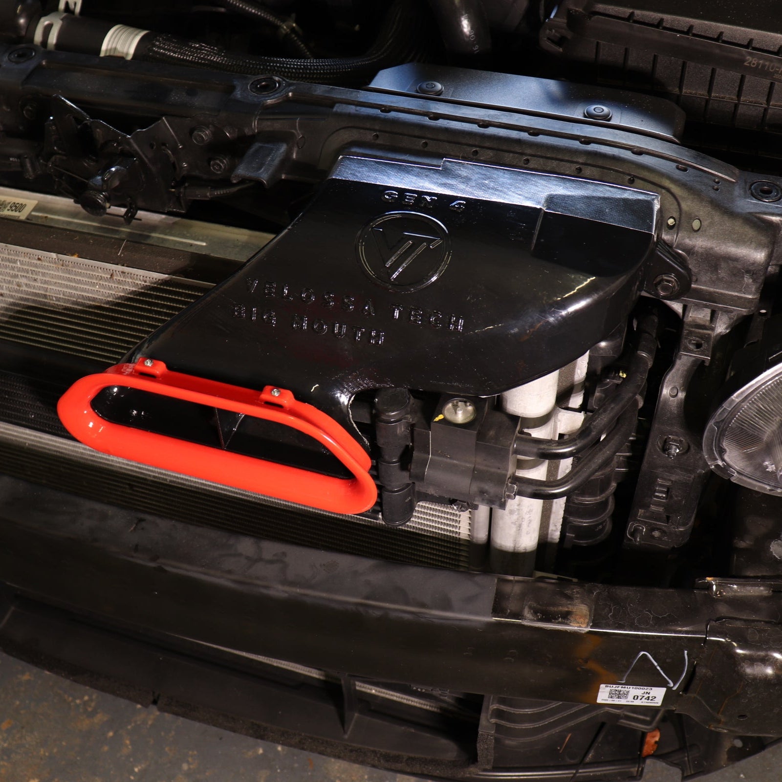 2021-2022 Hyundai Veloster N DCT BIG MOUTH Ram Air Intake Snorkel
