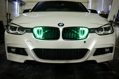 2012-2019 BMW F30 (3-Series) and 2013-2020 BMW F32 (4-Series) Dual BIG MOUTH LIT KIT Ram Air Intake Snorkels