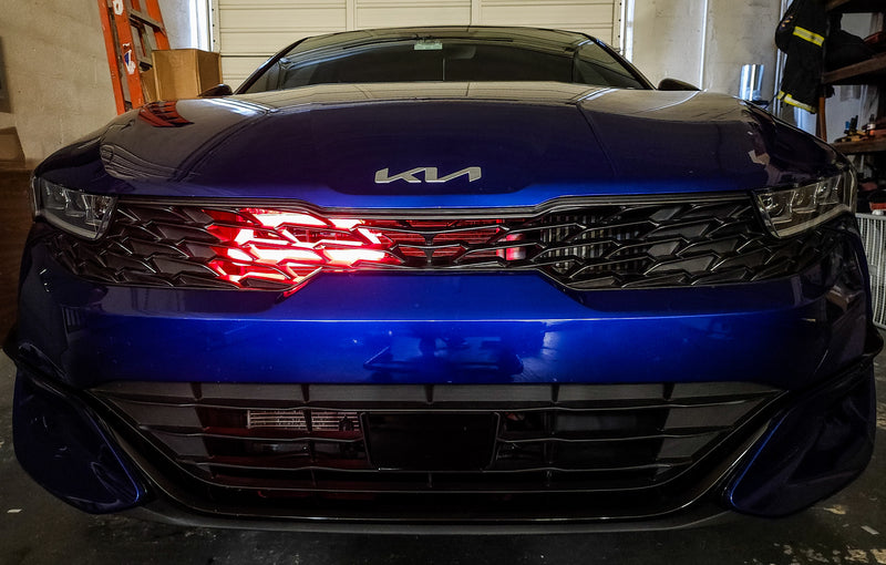2021+ Kia K5/GT/GT-Line BIG MOUTH "LIT KIT" Ram Air Intake Snorkel