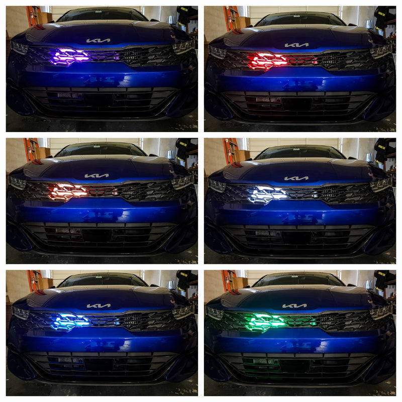 2021+ Kia K5/GT/GT-Line BIG MOUTH "LIT KIT" Ram Air Intake Snorkel