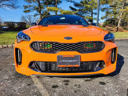 2017-2024 Kia Stinger 3.3T/2.0T/2.5T Dual BIG MOUTH Ram Air Intake Snorkels