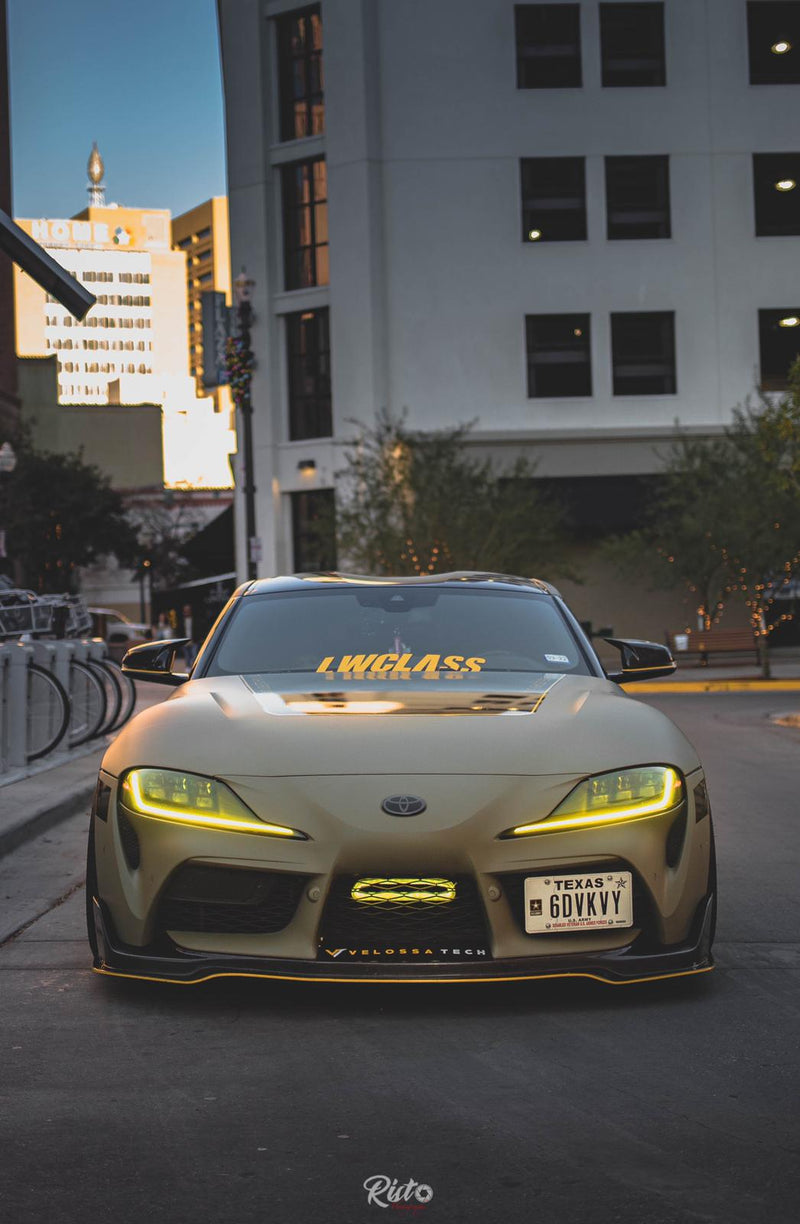 2020+ Toyota Supra MK5 BIG MOUTH "LIT KIT" Ram Air Intake Snorkel