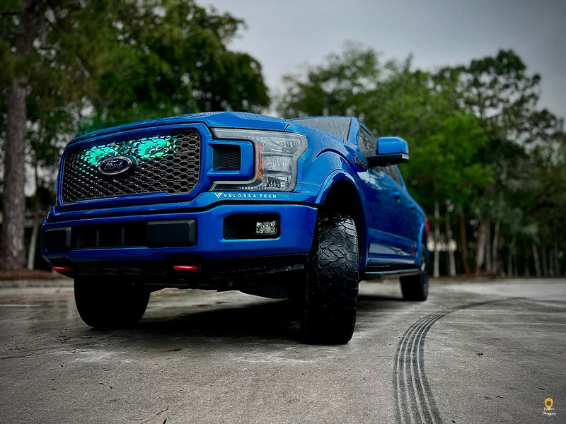2018-2020 Ford F-150 and 2021-2022 Ford F-150 Raptor Dual BIG MOUTH "LIT KIT" Ram Air Intake Snorkels