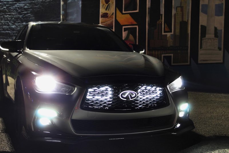 2016-2020+ Infiniti Q50/60/RS BIG MOUTH "LIT KIT" | LIT Flares and Controller only | Velossa Tech Design