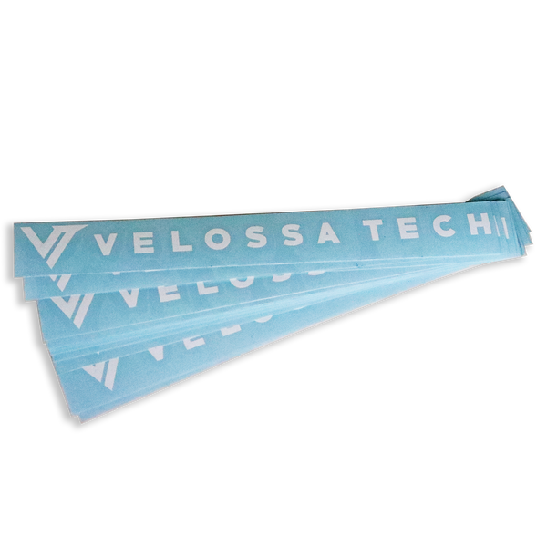 Velossa Tech Decal - White | Velossa Tech Design
